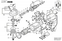 Bosch 0 601 344 642 GWS 9-125 CE Angle Grinder GWS9-125CE Spare Parts